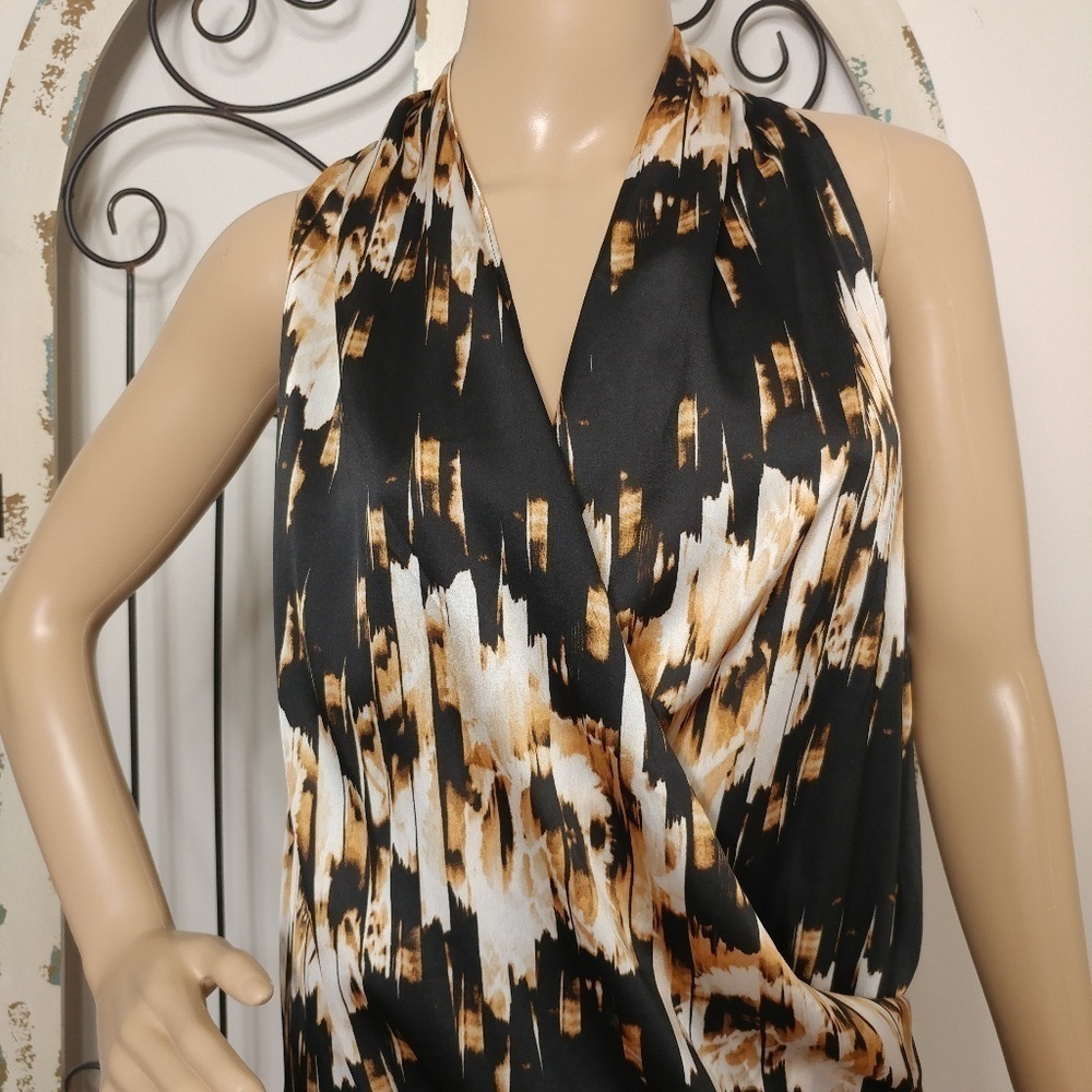 Derek Lam wrapped sleeveless dress large - Picture 3 of 7